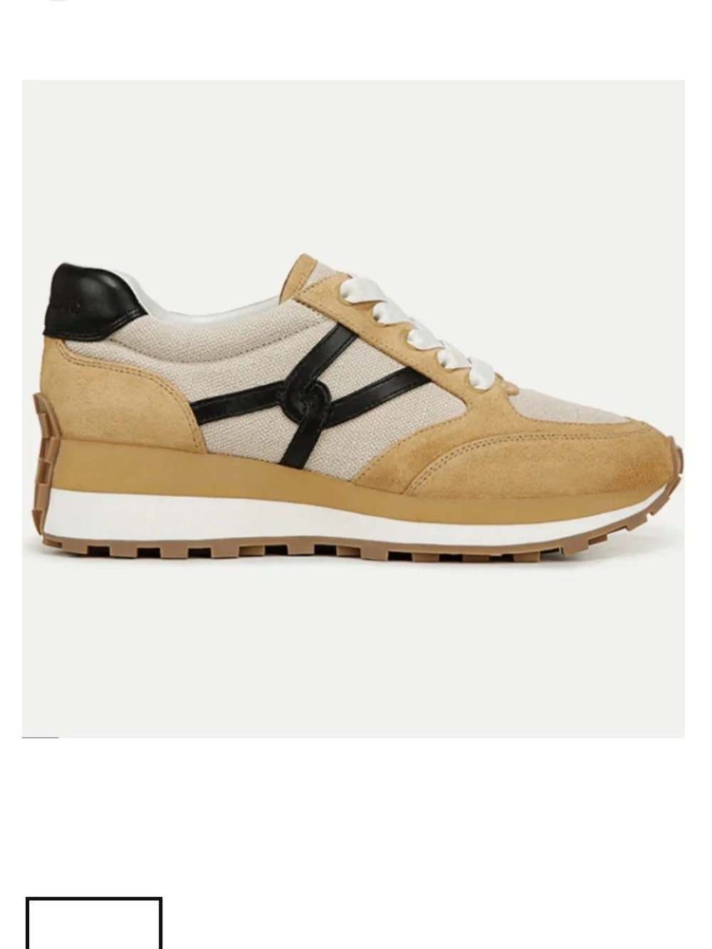 Veronica Beard Valentina Women’s mixed leather retro Sneakers - Size 7